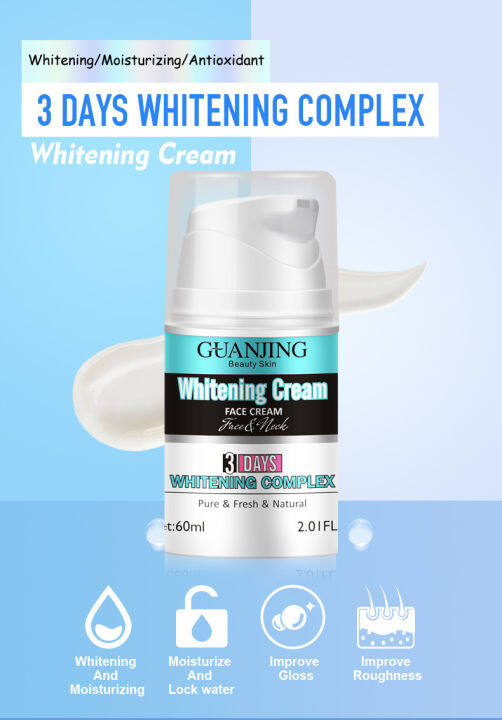 guanjing-extra-whitening-cream-60ml-ครีมแก้สิว-ฝ้า-หน้าใส