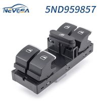 NEVOSA สวิตช์ควบคุมกระจกไฟฟ้ารถยนต์5ND959857สำหรับ VW Passat B6 CC เจ็ททากอล์ฟจีทีไอปุ่มล็อกประตูหน้าต่างชิ้นส่วนที่ยก