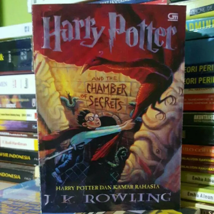 NOVEL HARRY POTTER JILID 2 - HARRY POTTER AND THE CHAMBER OF SECRETS ...