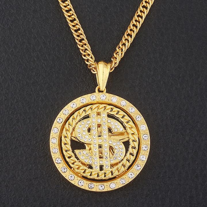 hip-hop-street-dollar-turntable-necklace-rap-hiphop-can-turn-dollar-pendant-vito