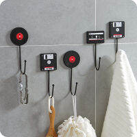 Retro Wall Hook แขวนสแตนเลสตกแต่ง Hooks เสื้อผ้า Coat กุญแจแขวนประตู Hook ห้องน้ำชั้นวางของ-Wefdger