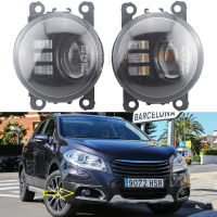 รถจัดแต่งทรงผมสำหรับ Suzuki SX4ใหม่ S-Cross JY 2013 2014 2015 2016คู่ไฟตัดหมอก Led ประกอบ12โวลต์โคมไฟหัว Daylight DRL *