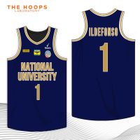 THL NU Bulldogs National University UAAP NU Full Sublimated Basketball Jersey (TOP)