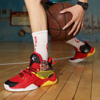 New Top quality Red Basketball Shoes Woman Mesh Breathable Mens Red Sneakers Professional High top Mens Basketball Sneakers