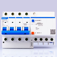 CHNT CHINT NXBLE-63 4P 6A 10A 16A 20A 25A 32A 40A 50A 63A ขนาดเล็ก Earth Leakage Circuit เบรกเกอร์การรั่วซึมป้องกัน RCBO