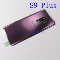 สำหรับ Samsung Galaxy S9 G960 Sm-G960f S9บวก Sm-G965fd หลังกระจกที่อยู่อาศัยซ่อมแซมฝาครอบด้านหลังชิ้นส่วนเคส