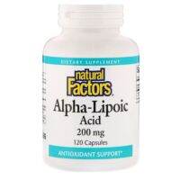 Natural Factors, Alpha-Lipoic Acid 120 Capsules