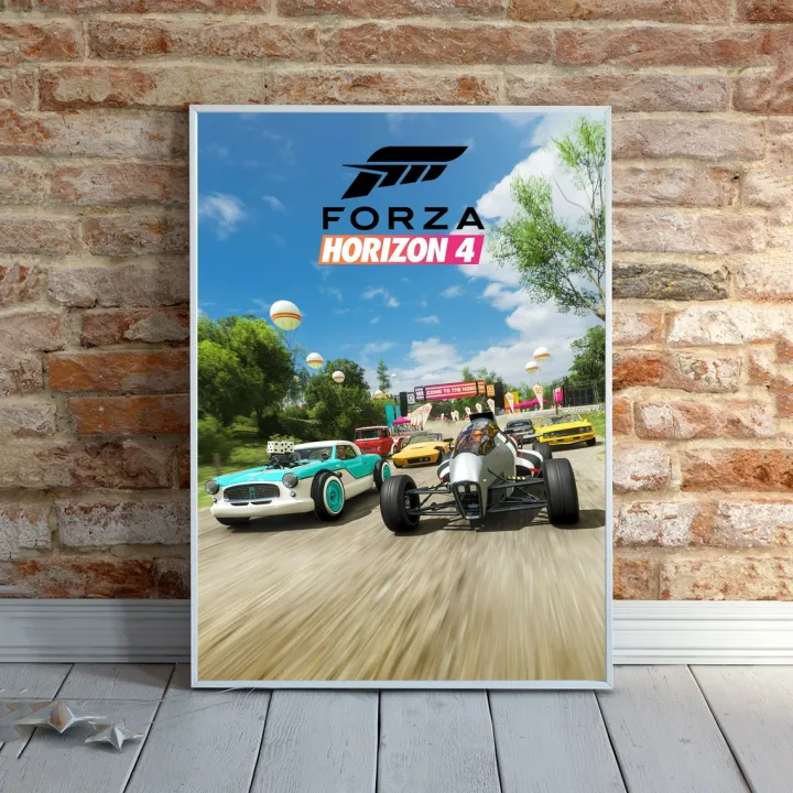 Forza Motorsport Horizon 4 Video Game Poster PC,PS4,Exclusive Role