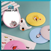 Home Fur กระจกขนาดเล็ก พกพาง่าย ลายน่ารักสดใส คละสี