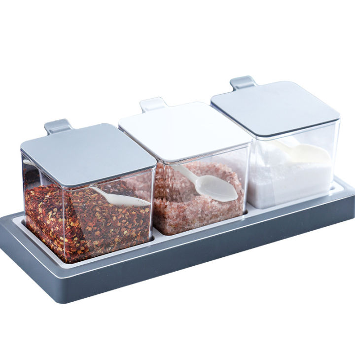 3-cells1set-spices-box-pepper-spice-shaker-salt-seasoning-organizer-kitchen-cruet-condiment-bottle-jars-container-with-spoons