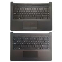 NEW for HP 14 CM 14T CM000 14 CK0001TU 14q cs0000TU Latin laptop keyboard/Palmrest Top Cover With palmrest Upper Case