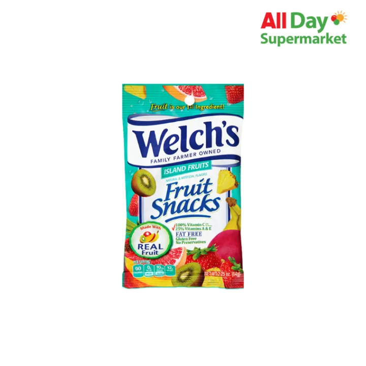Welch Fruit Snacks Island Fruits 2.25 Oz Lazada PH