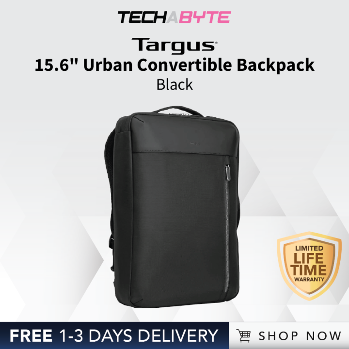 Targus 15.6" Urban Convertible Backpack Black Lazada Singapore