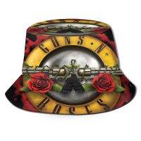 {You have a hat}Fire N Roses 2021 Bulnov Unisex ปืนหมวกทรงถังหมวกใส่ตกปลาและ Fire Gnr Bulnov