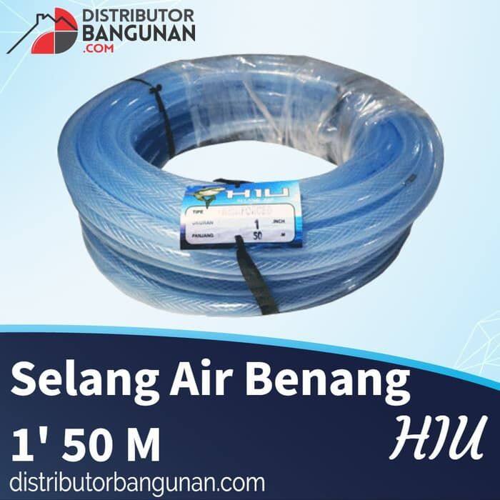 Selang Air Slang Air Benang Tebal 1 Inch 50 Meter Untuk Taman 