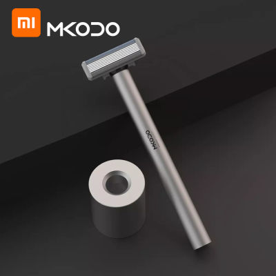 Xiaomi Youpin MKODO Sensingเครื่องโกนหนวดT1คู่มือเครื่องโกนหนวดหน้าสูงความถี่Shock 3Dเครื่องโกนหนวดไฟฟ้าผู้ชายล้างทำความสะอาดได้เหล็กเครื่องโกนหนวดชุด