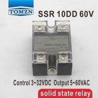 【❉HOT SALE❉】 Shop5781382 Store 10dd ควบคุมแรงดันไฟฟ้า3 ~ 32vdc เอาท์พุท5 ~ 60vdc Dc เฟสเดียว Dc รีเลย์สถานะของแข็ง