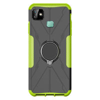 Phone Case For infinix Smart HD 2021 กันกระแทกเคสกันกระแทกแหวนโลหะ Stand Hard Back Armor Cover