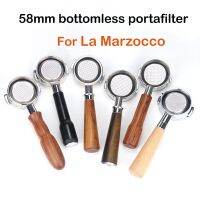 58MM Portafilter Coffee Machine Bottomless Filter Holder For La Marzocco MINI GS3 CLASSIC FB70 FB80 GB5 Espresso Accessories