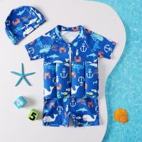 Childrens Buoyancy Swimsuit One-Piece Swimsuit For Kids Floating Rash Guards Girls Swimwear Boys Swimming Infant Baby Clothing