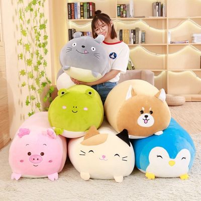 【CW】 30CM Soft Cartoon Cushion Dog Pig Frog Stuffed kids Birthyday