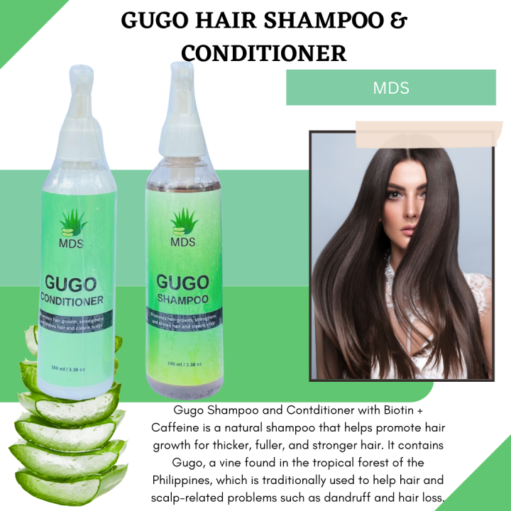 VERY EFFECTIVE MDS Gugo Strengthening Shampoo / Conditioner Authentic