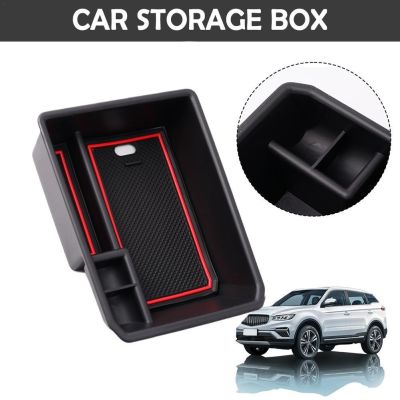 dfthrghd For Audi Q4 E-Tron 2022 Car Central Control Armrest Storage Box Holder Organizer Car Interior Accessories