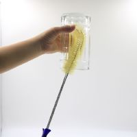 ♧ Slight Clean Tank Pipe Brush Bottle Suction Tube Glass Tube Spiral Soft Hair Straw Cleaning Brushes Tools Wholesale