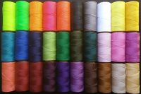 【CW】 LINHASITA coil waxed thread Linhasita 100gr /170 m 1mm Ø 35 colors thread for making bracelets macrame sewing threads embroidery seamstress cross stitch Helloween crafts