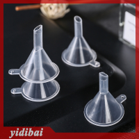 yidibai 10pcs พลาสติกขนาดเล็กสำหรับน้ำหอม Diffuser ขวดมินิของเหลวน้ำมัน funnels Lab Tools 6mm HOLE diameter น้ำหอมโลชั่นช่องทาง