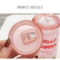 Creative Fashion Cans Summer Ice Cup Kawaii Plastic Water Bottle With Lid Outdoor Sports Men Women Student Drinking Straw Cups