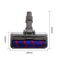 เครื่องดูดฝุ่นชิ้นส่วนพรมพื้นแข็งหัวมอเตอร์ไฟฟ้าแปรงลูกกลิ้งอ่อนแบบปลดได้อย่างรวดเร็วสำหรับ V7 V8 V10 V11อุปกรณ์เครื่องดูดฝุ่น