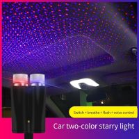 Starlight laser projection car sound-controlled atmosphere lights roof full of stars led ambient light neon sign GL397 Night Lights