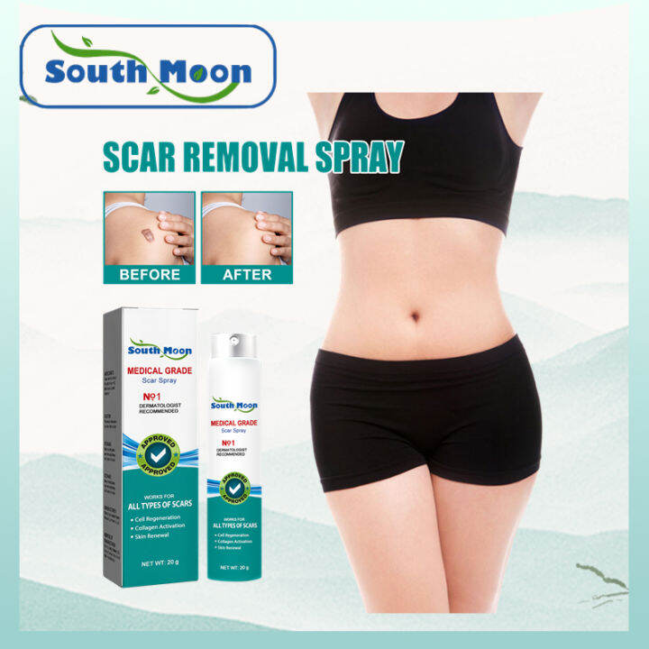 Medical scar remover spray easily removes scars without leaving marks