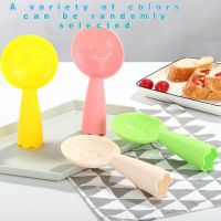 ● Non-Stick Plastic Rice Spoon Cute Smiley Face Rice Spatula Scoop Cooker Long Cooking Rice Scoop Kitchen Utensil Tableware Tools