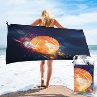 Bathing Towel Basketball Sports Basket Balls Player Bath Wearable Towel Dress Fast Drying Beach Spa Magical Nightwear Sleeping