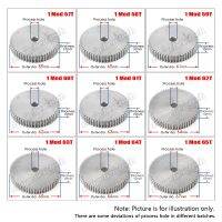 57T 58T 59T 60T 61T 62T 63T 64T 65T Mod 1เกียร์เกียร์เฟืองความหนาของเกียร์10Mm-45เฟืองพีเนี่ยนเหล็ก