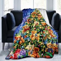 (All inventory) Santa Claus blankets, winter gifts, sofa blankets, adult and childrens bedroom decorations, living room blankets, hanging and cans Contact customer service for customization