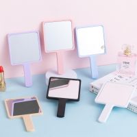 Square Handle Mirror  Cartoon Handheld Mirror  Portable and Compact Portable Mirror  Commercial Beauty Mirror Makeup Mirrors Mirrors