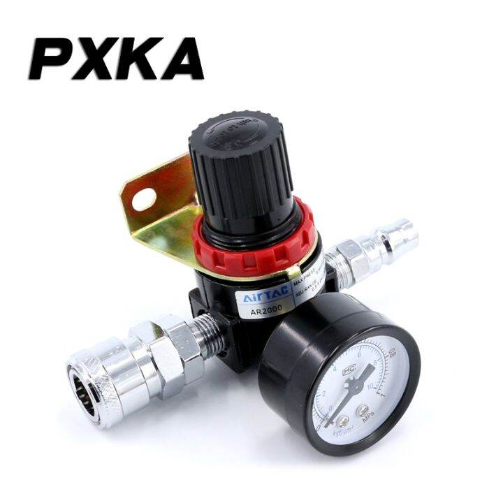 free-shipping-air-compressor-air-pressure-reducing-valve-air-pump-gas-pressure-regulating-valve-ar2000-adjustable