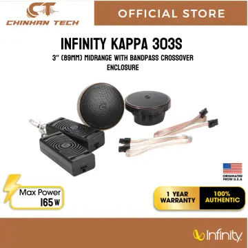 Infinity KAPPA-20MX Kappa 2 Inch car Audio midrange with bandpass Crossover  Enclosure : : Electronics