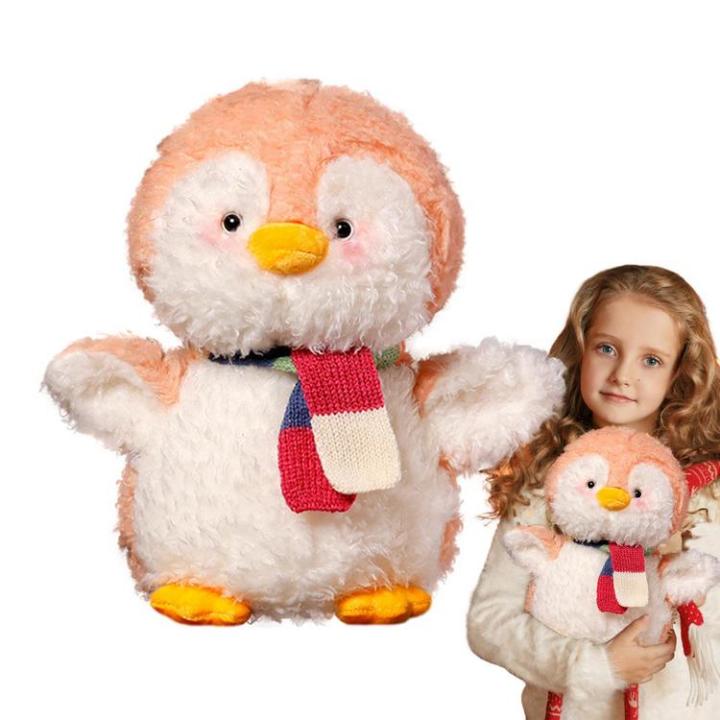 penguin-stuffed-animal-plush-stuffed-penguin-kawaii-plush-doll-huggable-throw-pillows-comfortable-penguin-plushies-for-kindergarten-elegance