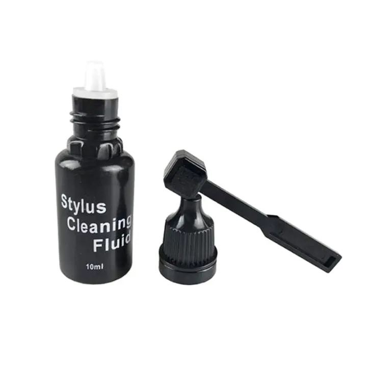 10ml Vinyl Records Cleaning Fluid with Needle Cleaner Brush LP