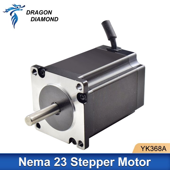 nema-23-stepper-motor-driver-57mm-3-phase-1-5n-m-5-8a-yk368a-stepper-motor-3-lead-cable-for-co2-laser-machine-cnc-router