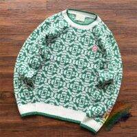 【YD】 Casablanca Logo Sweater Men Oversized 1:1 Best Sweatshirts