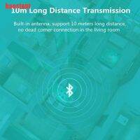 [Haostont] อะแดปเตอร์รับสัญญาณเสียงบลูทูธไร้สาย 5.0 Aptx Ll Rca 3.5 มม.