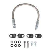 ☽ Coolant Steam Crossover Hose Auto Accessories Aluminum Alloy Direct Replace Steam Port Kits for GM LS Series Engines