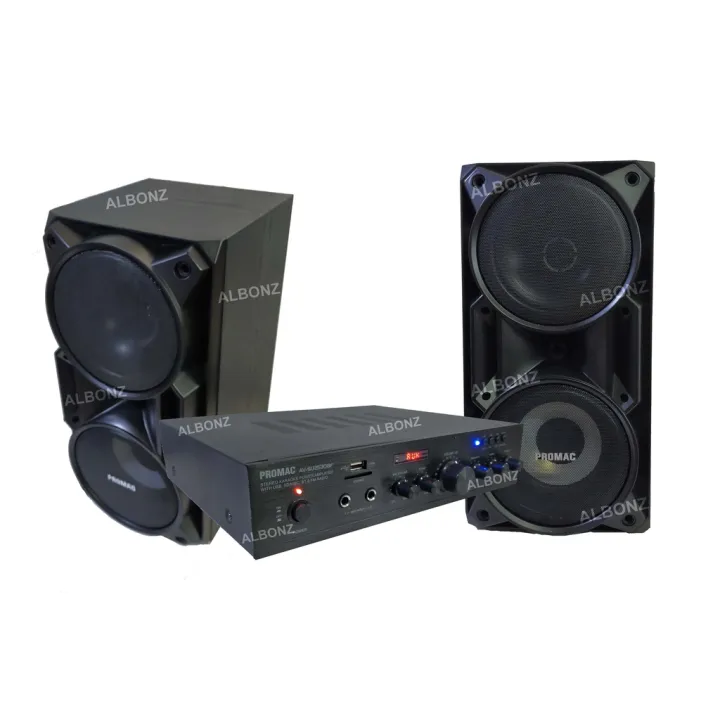 Home Karaoke Speaker Promac HAS 6530BT with Bluetooth Lazada PH