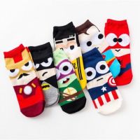 [Ready Stock] Cute Cartoon Batman Cartoon Socks