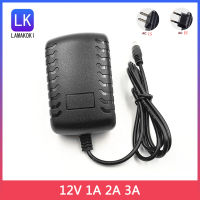 12V2A 24วัตต์สหภาพยุโรปสหรัฐอเมริกาเสียบไดร์เวอร์อะแดปเตอร์ AC110V 220โวลต์ที่ DC 12โวลต์2A 5.5*2.1มิลลิเมตรแหล่งจ่ายไฟ LED สำหรับไฟ LED แถบหม้อแปลงอะแดปเตอร์